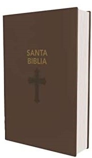 Biblia grande. Letra grande. 2 tonos. Café - RVR60