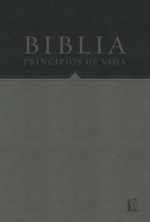 Biblia principios de vida. 2 tonos. Negro/gris - RVR60