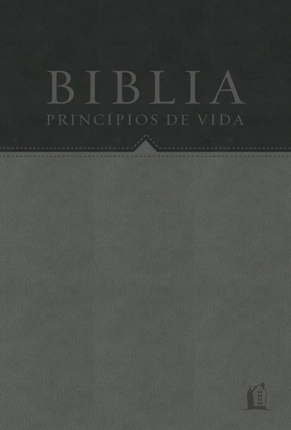 Biblia principios de vida. 2 tonos. Negro/gris - RVR60