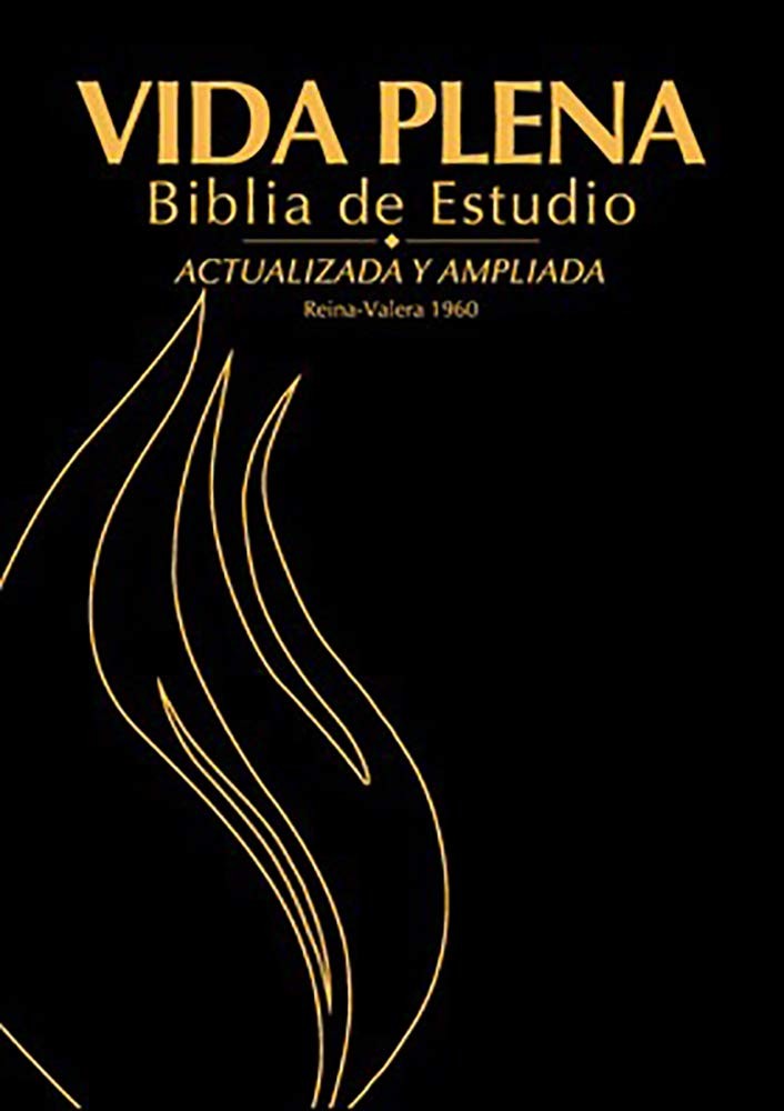 Biblia de estudio vida plena. Piel especial. Negro. Índice - RVR60