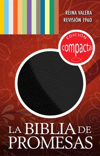 Biblia de promesas. Compacta. 2 tonos. Negro/gris - RVR60
