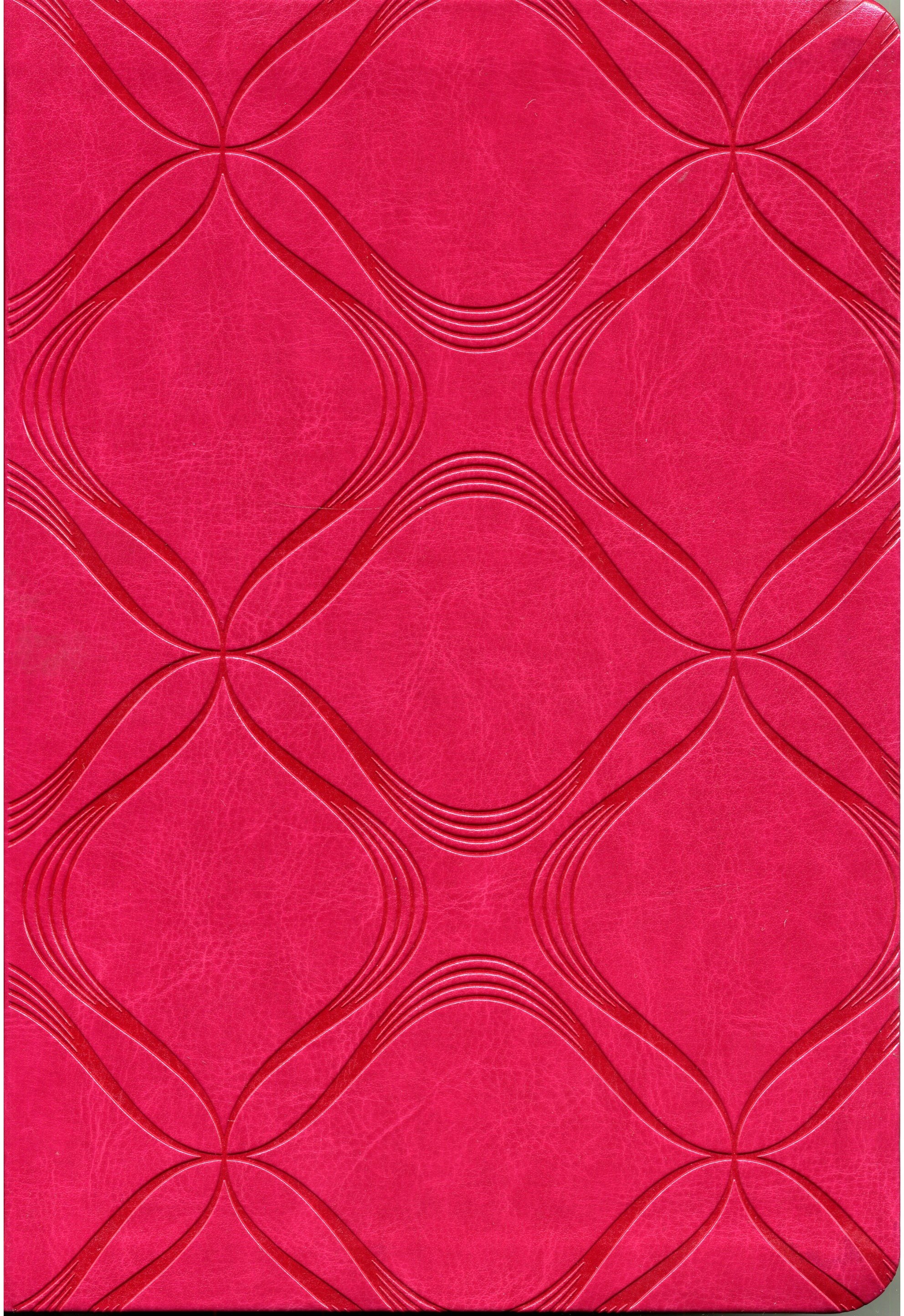 Biblia de promesas. Letra grande. 2 tonos. Rosado - RVR60