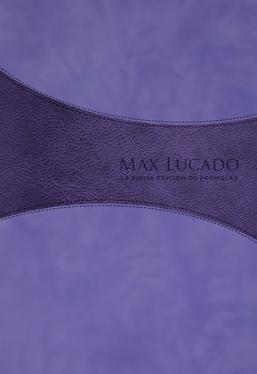Biblia de promesas Max Lucado. Edic. mujeres. 2 tonos. Lila/púrpura - RVR60