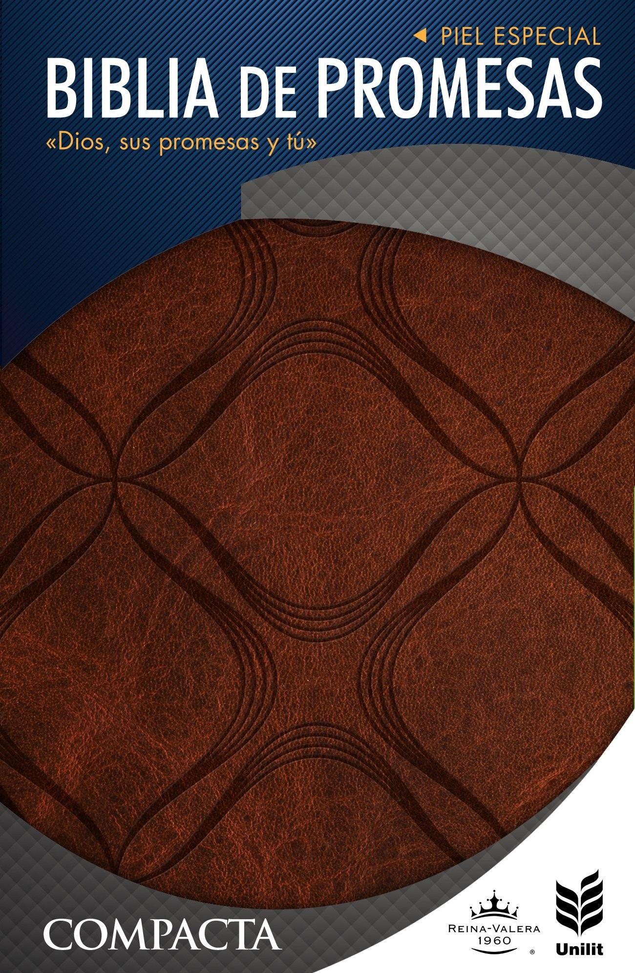 Biblia de promesas. Compacta. 2 tonos. Café - RVR60