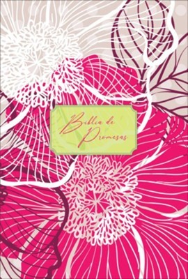 Biblia de promesas. Letra grande. 2 tonos. Floral moderno. Índice - RVR60