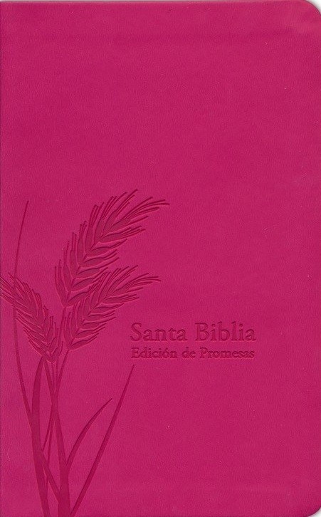 Biblia de promesas. Manual. Letra grande. 2 tonos. Fucsia - RVR60