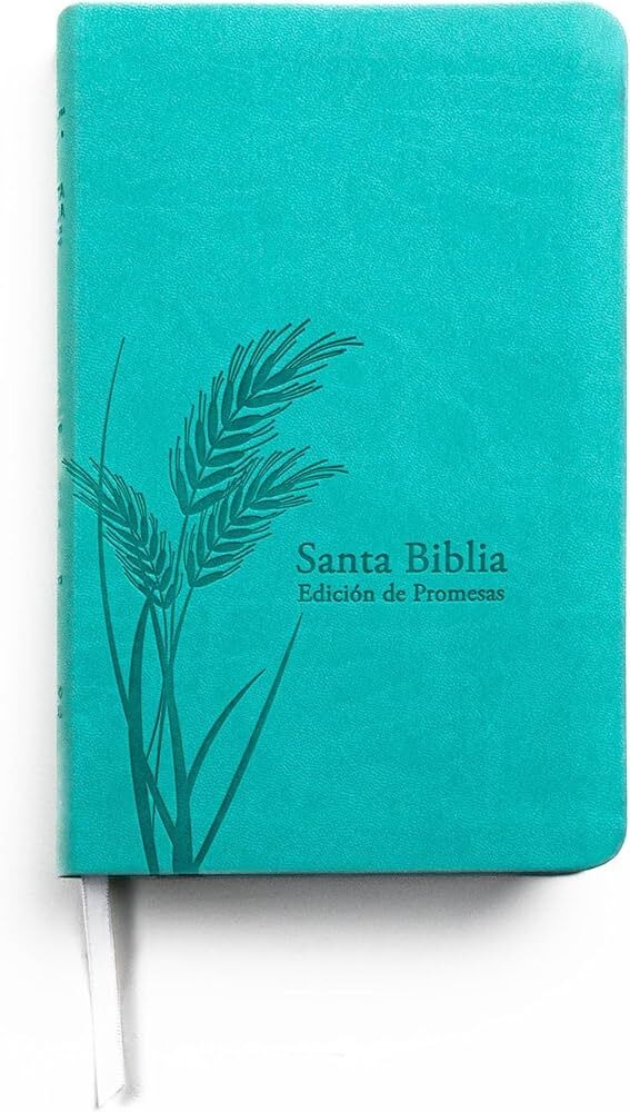 Biblia de promesas. Manual. Letra grande. 2 tonos. Menta - RVR60