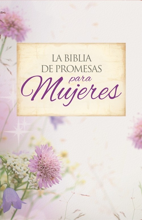 Biblia de promesas. Compacta. 2 tonos. Floral - RVR60