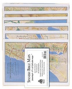 Mapas bíblicos (pack de 6)