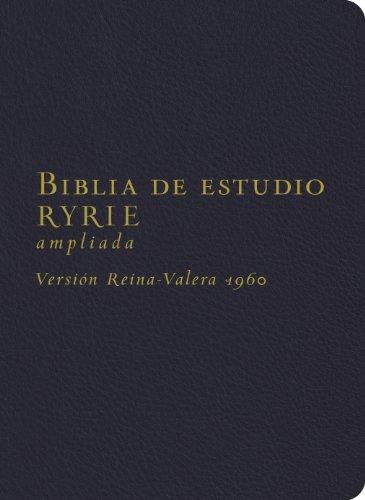 Biblia de estudio Ryrie. Imitación piel. Negro - RVR60