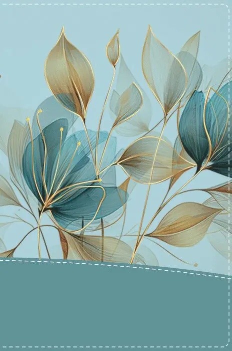 Biblia de la mujer conforme al corazón de Dios. 2 tonos. Pétalos - RVR60