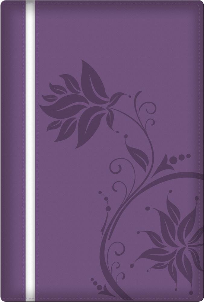 Biblia de la mujer conforme al corazón de Dios. 2 tonos. Morado - RVR60