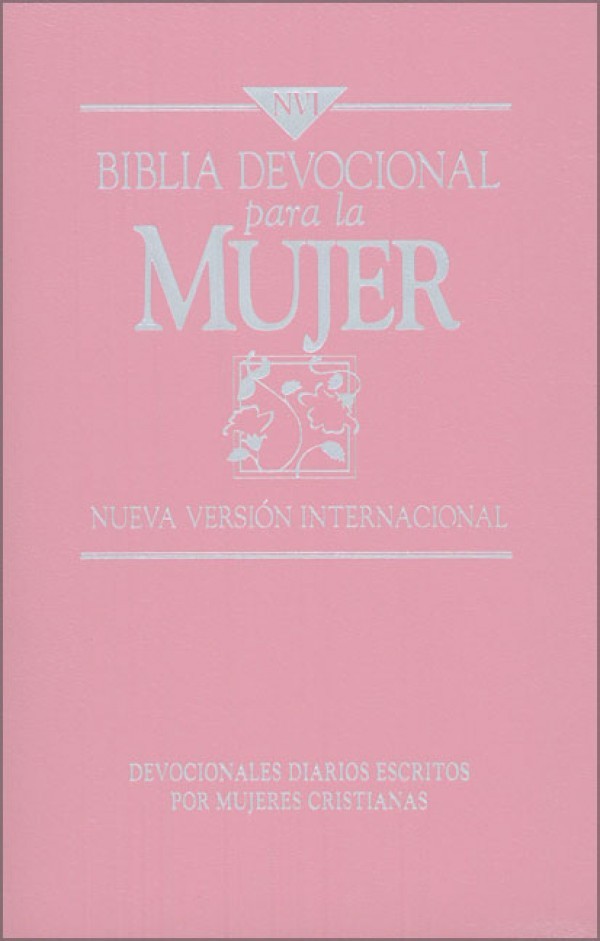 Biblia devocional para la mujer. Imitación piel. Rosa - NVI