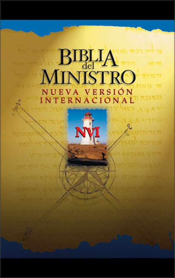 Biblia del ministro. Imitación piel. Negro. Índice - NVI