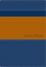 Biblia serie 50. 2 tonos. Azul/naranja - RVR60