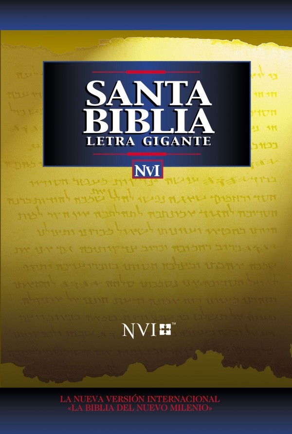 Biblia letra gigante. Tapa dura. Índice - NVI