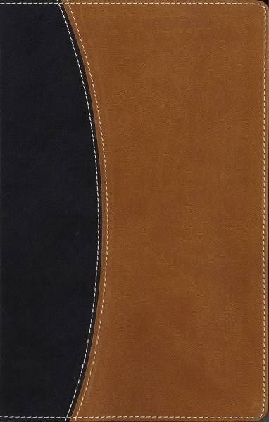 Biblia de la vida victoriosa. 2 tonos. Marrón/negro - RVR60