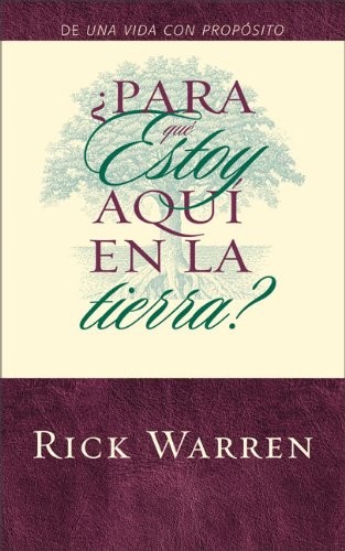 ¿Para qué estoy aquí en la Tierra?