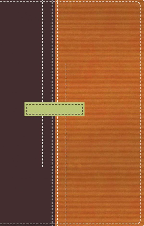 Biblia Thompson. Tamaño manual. Marrón/terracota - RVR60