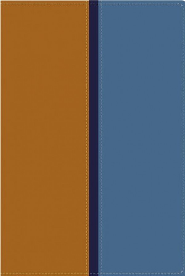 Biblia paralela. 2 tonos. Marrón/azul - RVR60/NVI