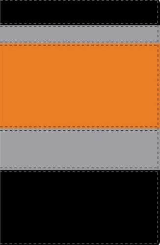 Biblia juvenil G3. Bilingüe. 2 tonos. Negro/naranja - NVI/NIV