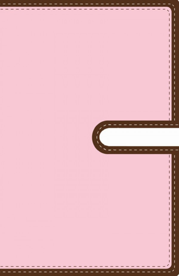 Biblia devocional para la mujer. 2 tonos. Rosa/marrón - NVI