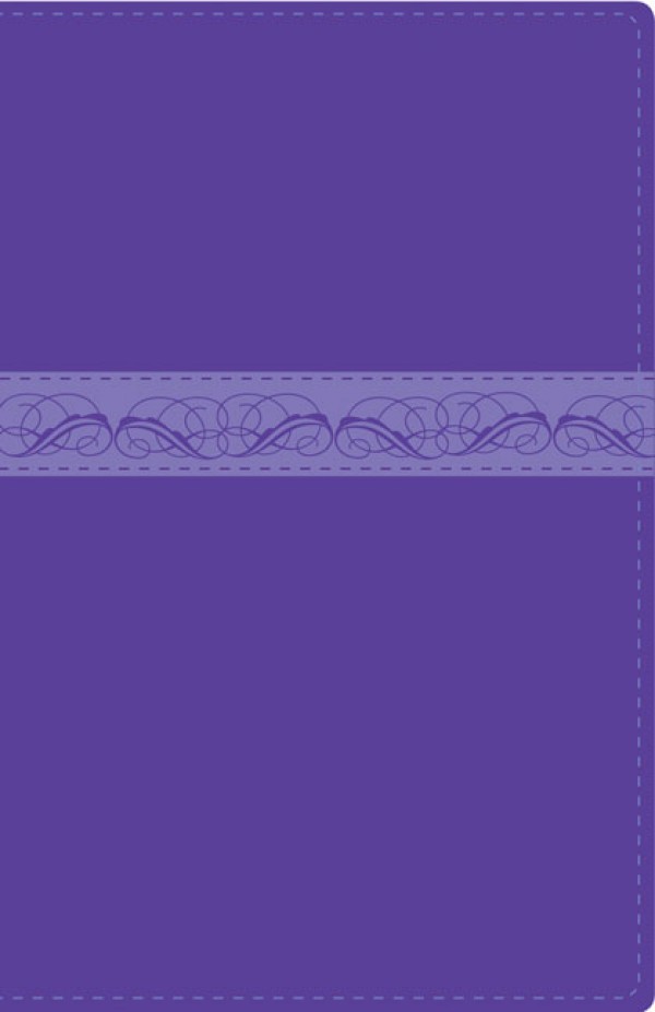 Biblia mi día con Dios. 2 tonos. Morado - RVR60