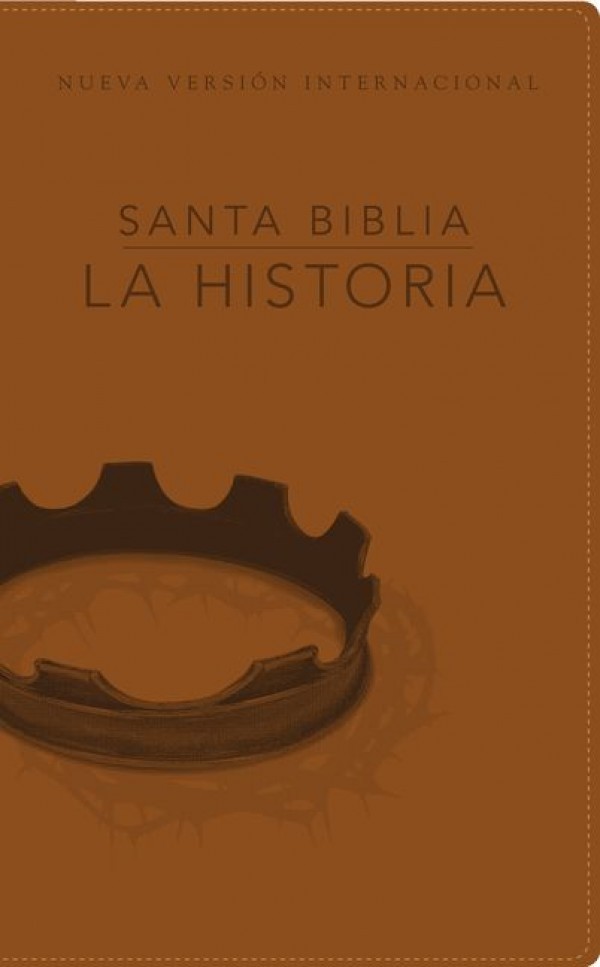 Biblia la Historia. 2 tonos. Marrón - NVI