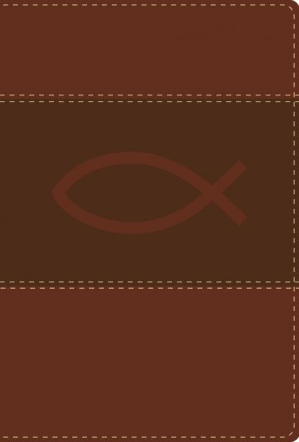 Biblia ultrafina. Compacta. 2 tonos. Marrón - RVR77