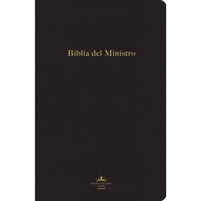 Biblia del ministro. Imitación piel. Negro - RVR60