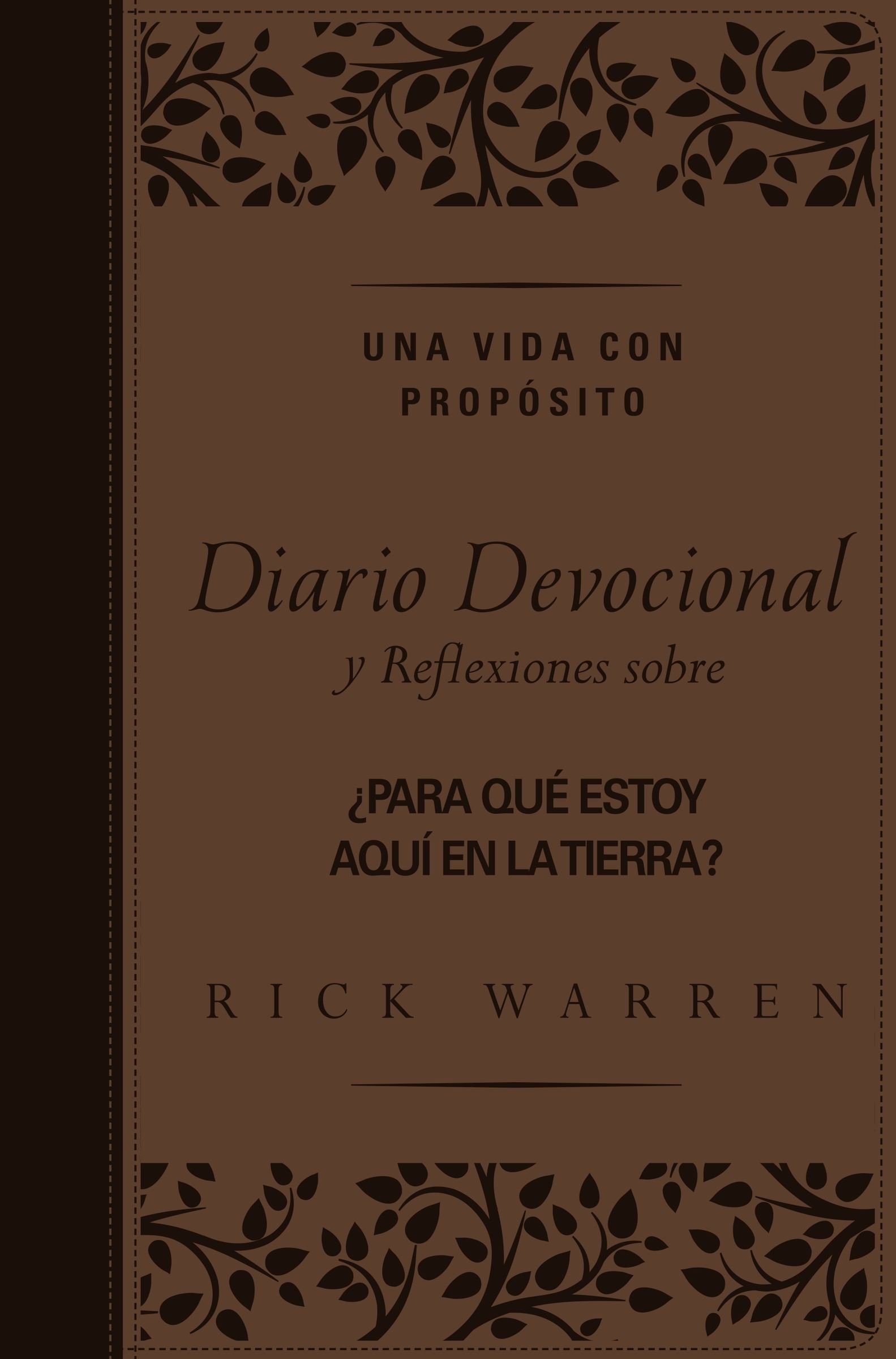 Una vida con propósito - Diario devocional