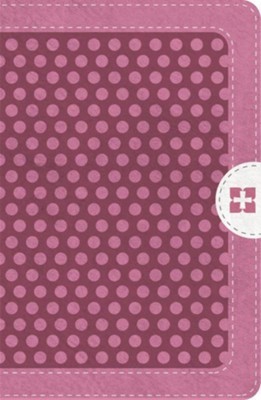 Biblia compacta. Ultrafina. 2 tonos. Rosa. Cremallera - NVI
