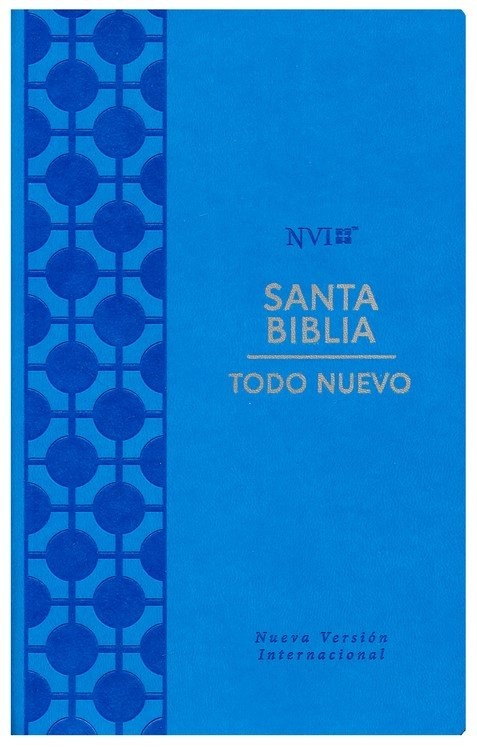 Biblia Todo nuevo. 2 tonos. Azul - NVI