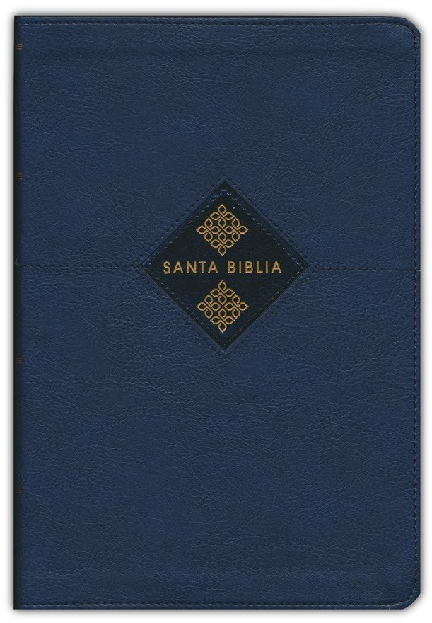 Biblia Gracia y verdad. Imitación piel. Azul marino - NBLA