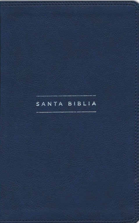 Biblia del ministro. Letra grande. Imitación piel. Azul marino - NVI