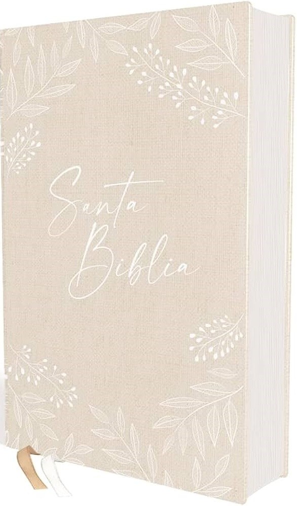 Biblia para bodas. Tapa dura entelada. Crema - RVR60
