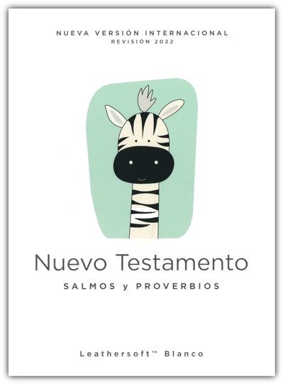 Nuevo Testamento. Salmos y Proverbios. Edición niños. Imitación piel. Blanco - NVI, 2022