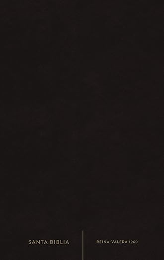 Biblia para premio y regalo. Letra grande. Imitación piel. Negro - RVR60