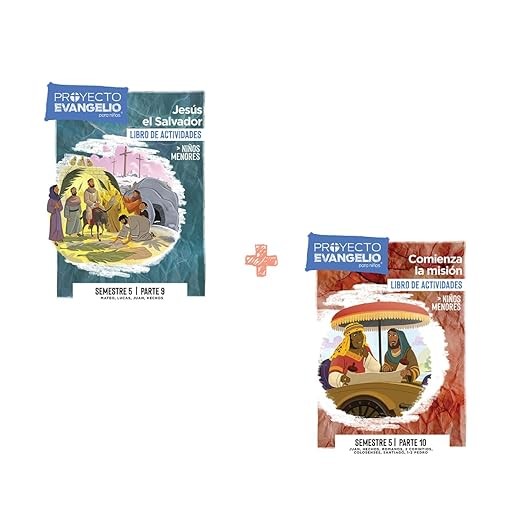 Proyecto Evangelio para niños, El. Libro de actividades. Niños menores. Semestre 5