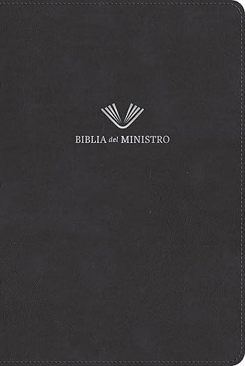Biblia del ministro. Edición ampliada. Letra gigante. Piel especial. Negro - RVR60