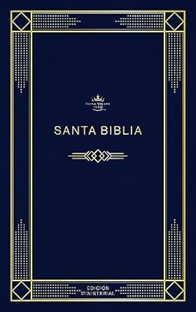 Biblia manual. Edición ministerial. Rústica. Azul - RVR60