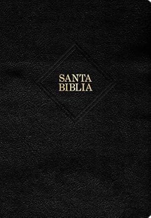 Biblia súper grande. Letra súper gigante. Piel especial. Negro - RVR60