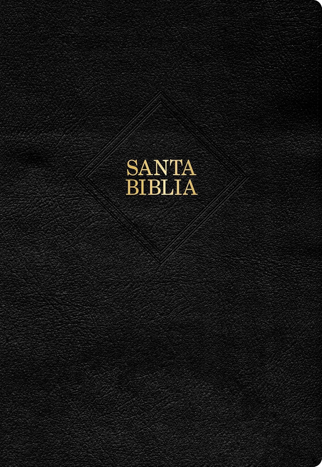 Biblia súper grande. Letra súper gigante. Piel especial. Negro. Índice - RVR60