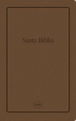 Biblia manual. Letra grande. Imitación piel. Marrón - RVR77