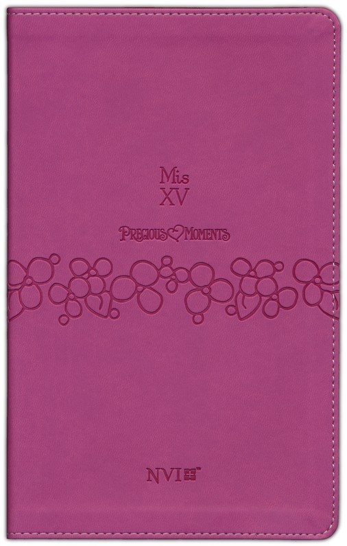 Biblia Precious moments. Mis quince. 2 tonos. Rosa - NVI