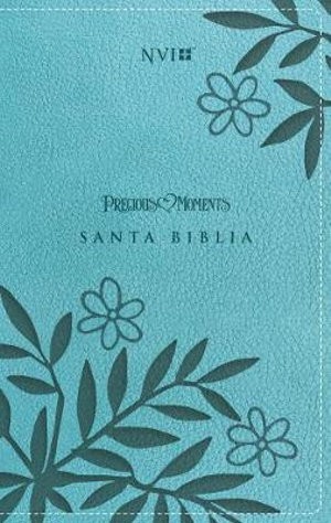 Biblia Precious moments. 2 tonos. Turquesa - NVI