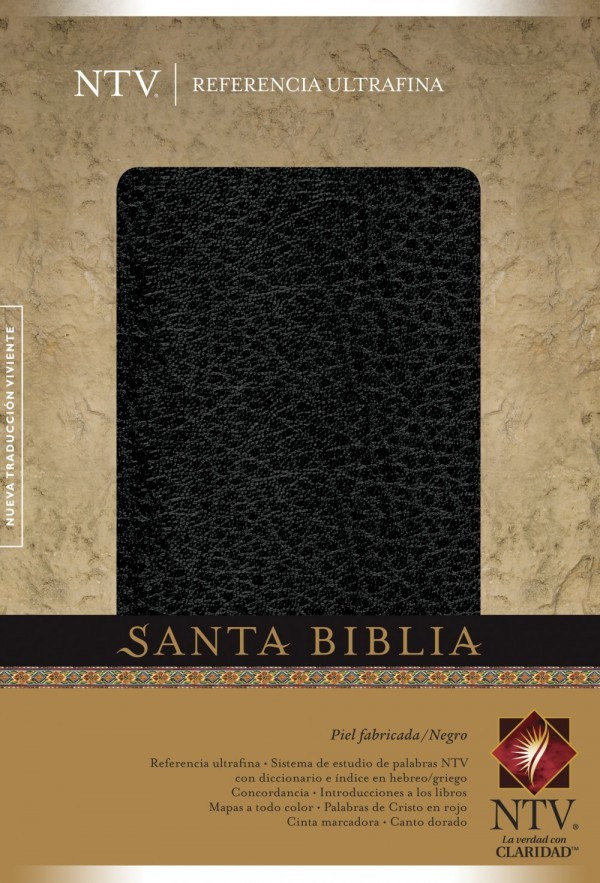 Biblia ultrafina. Piel especial. Negro - NTV