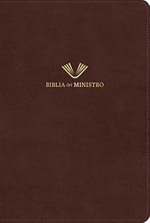 Biblia del ministro. Edición ampliada. Letra gigante. Piel especial. Caoba - RVR60