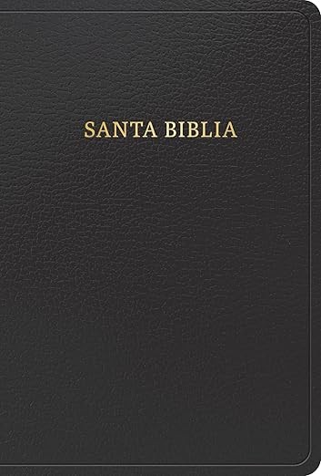 Biblia manual. Letra grande. Imitación piel. Negro - RVR60