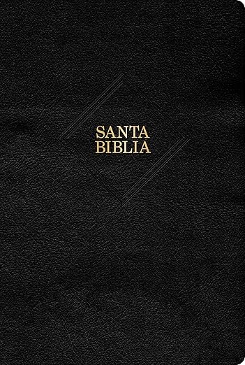 Biblia grande. Letra gigante. Piel especial. Negro - RVR60